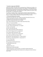 tập lệnh cơ bản 8051