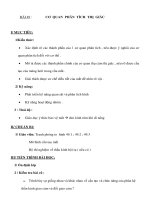 Sinh học 8 - CƠ QUAN PHÂN TÍCH THỊ GIÁC pptx