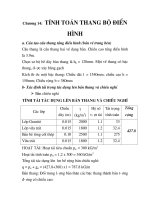 tính toán thiết kế nhà cao tầng ( viện y học các bệnh lâm sàn nhiệt đới ), chương 14 docx