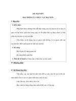 Sinh học 6 - HẠT KÍN ĐẶC ĐIỂM CỦA THỰC VẬT HẠT KÍN doc