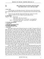 ĐỘC THOẠI NỘI TÂM TRONG 