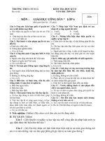 De+Dap an GDCD 6 ky II