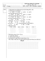 ĐỀ THI TOÁN 3 CKII (2009 - 2010)