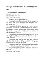 thiết kế chung cư C16 - khu đô thị Trung Yên và lập chương trình dồn tải khung phẳng, tổ hợp lực dầm, cột, chương 6 ppt