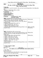 TUAN 33 LOP 5 CAC MON