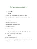 Giáo án sinh học 8 - Cấu tạo và tính chất của cơ ppt