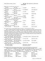 Đề thi đề nghị HK2 AV 6 đề 6