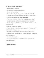 kế hoạch tuần CĐ Các HTTN 3-4 Tuổi