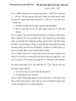 Đề thi HSG huyện Quốc Oai