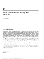 Chapter 11: Solar Electric Power Supply with Batteries doc