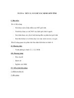 Tài liệu Sinh học 9 - CƠ CHẾ XÁC ĐỊNH GIỚI TÍNH I docx