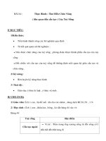 Sinh học 8 - Thực Hành : Tìm Hiểu Chức Năng ( liên quan đến cấu tạo ) Của Tuỷ Sống pdf