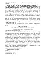 Bao cao dai hoi chi bo NK2008-2010