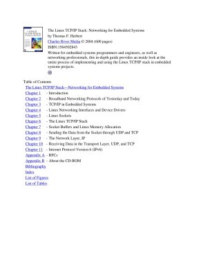 the linux tcp ip stack networking for embedded systems