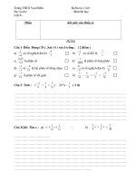 DE THI TOAN  6 KI II