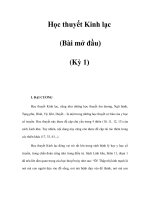 Học thuyết Kinh lạc (Bài mở đầu) (Kỳ 1) pot