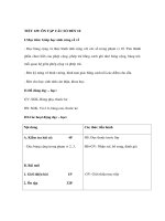 Giáo án toán lớp 1 - ÔN TẬP CÁC SỐ ĐẾN 10 pot