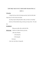 Tin học lớp 4 - GIỚI THIỆU MỘT SỐ NÚT CHÍNH TRÊN THANH CÔNG CỤ (TIẾT 2) ppsx