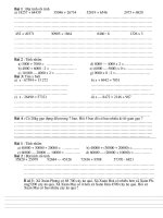 phieu on tap lop 3 cuoi ki2