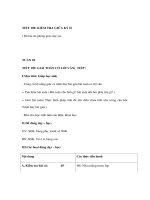 Giáo án toán lớp 1 - GIẢI TOÁN CÓ LỜI VĂN( TIẾP ) pptx