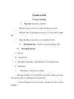 Tự nhiên và xã hội lớp 2 - Cơ quan vận động potx