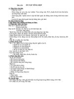 Tiết 136: Ôn tập tổng hợp