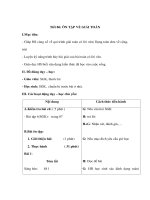 Giáo án Toán lớp 2 - ÔN TẬP VỀ GIẢI TOÁN pot