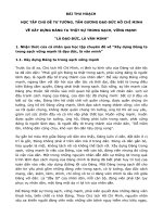 Bài thu hoạch- hay