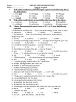 DE THI HOC KI 2 - THAM KHAO