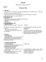 Giao an tuan 30 ( Toan- tieng Viet)