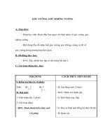 Giáo án Toán lớp 3 - GÓC VUÔNG, GÓC KHÔNG VUÔNG pdf