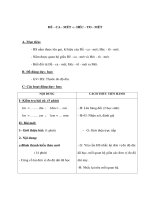 Giáo án Toán lớp 3 - ĐỀ - CA - MÉT, HÉC - TO - MÉT pot