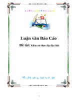 Báo cáo - Thực địa địa chất pps
