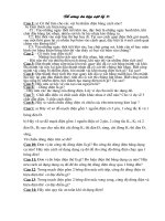 Đề cương ôn tập lý 7 HKII Năm học 2009-2010