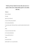 Trình tự, thủ tục thanh lý tài sản nhà nước tại các cơ quan, tổ chức, đơn vị thuộc thẩm quyền Uỷ ban nhân dân tỉnh pptx