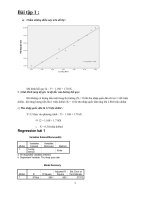 BÀI TẬP NHÓM MÔN KINH TẾ LƯỢNG ppt