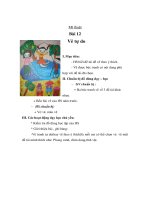 Giáo án Mỹ thuật lớp 1 - Vẽ tự do doc