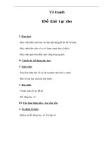 Mỹ thuật lớp 4 - Vẽ tranh - Đề tài tự do pot