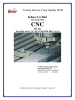 Tiểu Luận Môn CNC Đề tài 