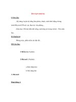 Tin học lớp 4 - ÔN TẬP CHUNG pot