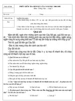 Đề+ĐA KTCK2- Tiếng Việt 2