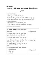 Bài 25: vẽ màu vào tranh dân gian