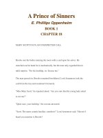 A Prince of Sinners E. Phillips Oppenheim BOOK 1 CHAPTER 18 pdf