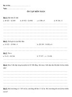 Ôn tập toán CKII