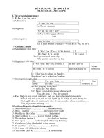 ôn tập tiếng Anh 6 HK II