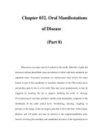 Chapter 032. Oral Manifestations of Disease (Part 8) ppt