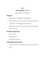 Âm nhạc 2 - Ôn Tập Bài Hát: Xoè Hoa (Dân Ca Thái- Lời: Phan Duy) pps