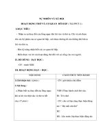 TỰ NHI ÊN VÀ XÃ HỘI - HOẠT ĐỘNG THỞ VÀ CƠ QUAN HÔ HẤP ppt