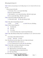 ĐỀ CƯƠNG ÔN THI HK II MÔN SINH 7