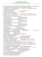 câu hoûi ôn tập sinh 12